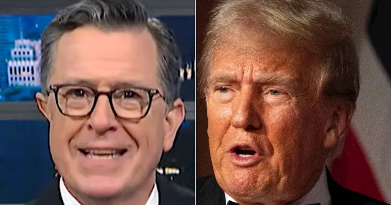 'None Worse': Stephen Colbert Exposes Trump's Most Egregious 'Crime' Yet