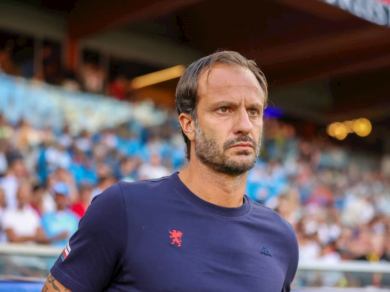 Genoa, rivoluzione in panchina: esonerato Gilardino, arriva Vieira