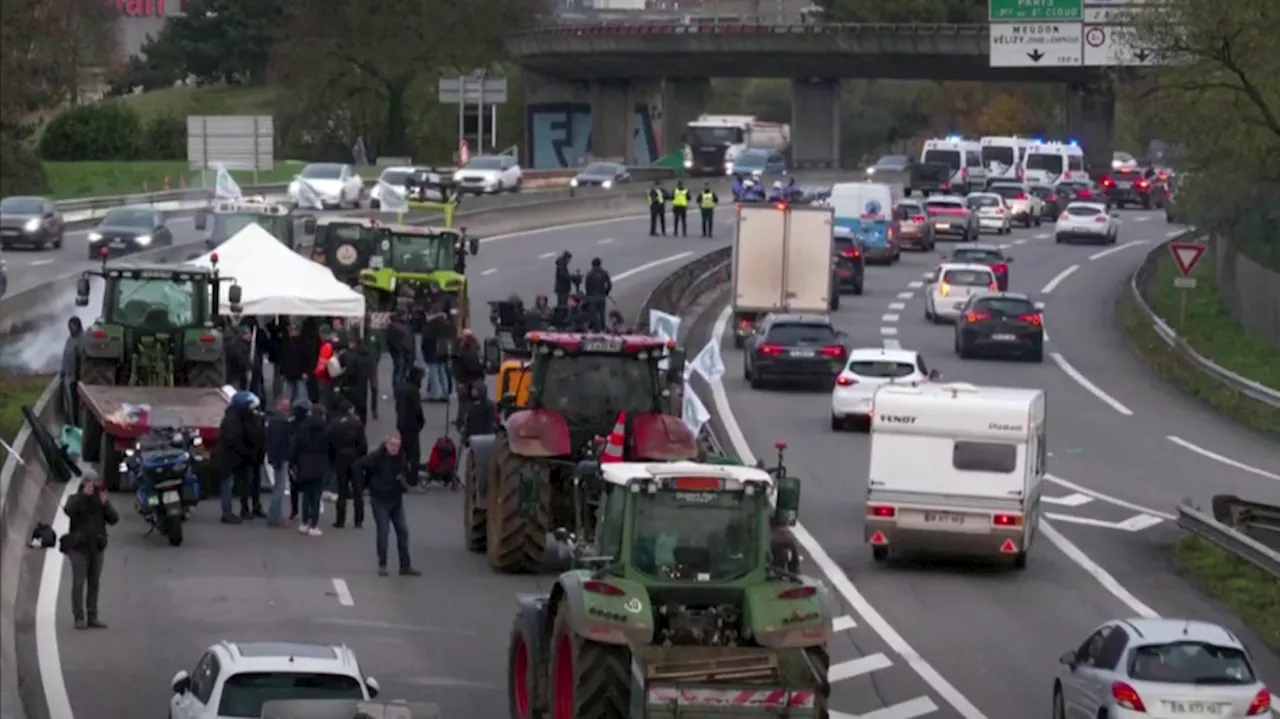 Protestas agrícolas en Francia: podrían afectar a las carreteras españolas