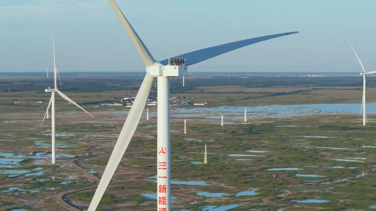 Record-breaking 15 MW Chinese wind turbine generates power for 160,000 homes