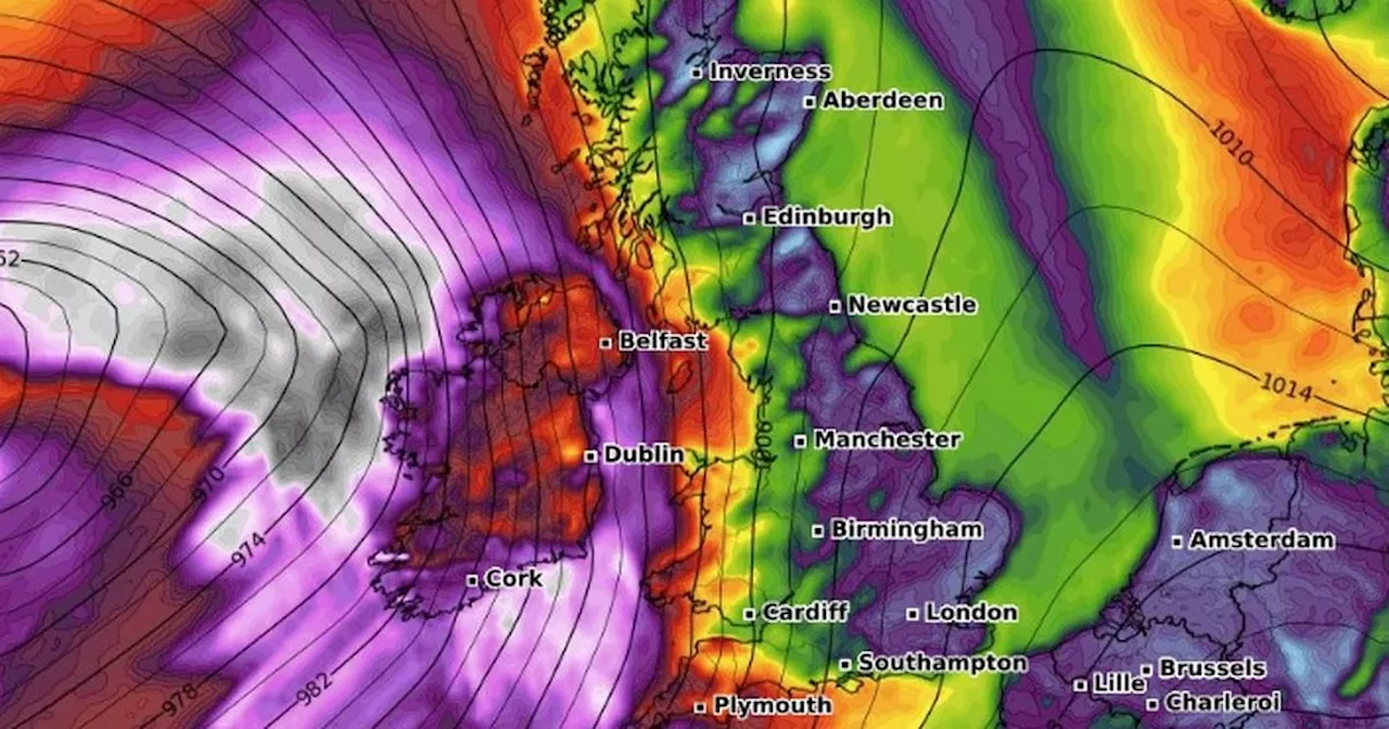 'Violent storm' set to smash Ireland this weekend as expert issues rare warning