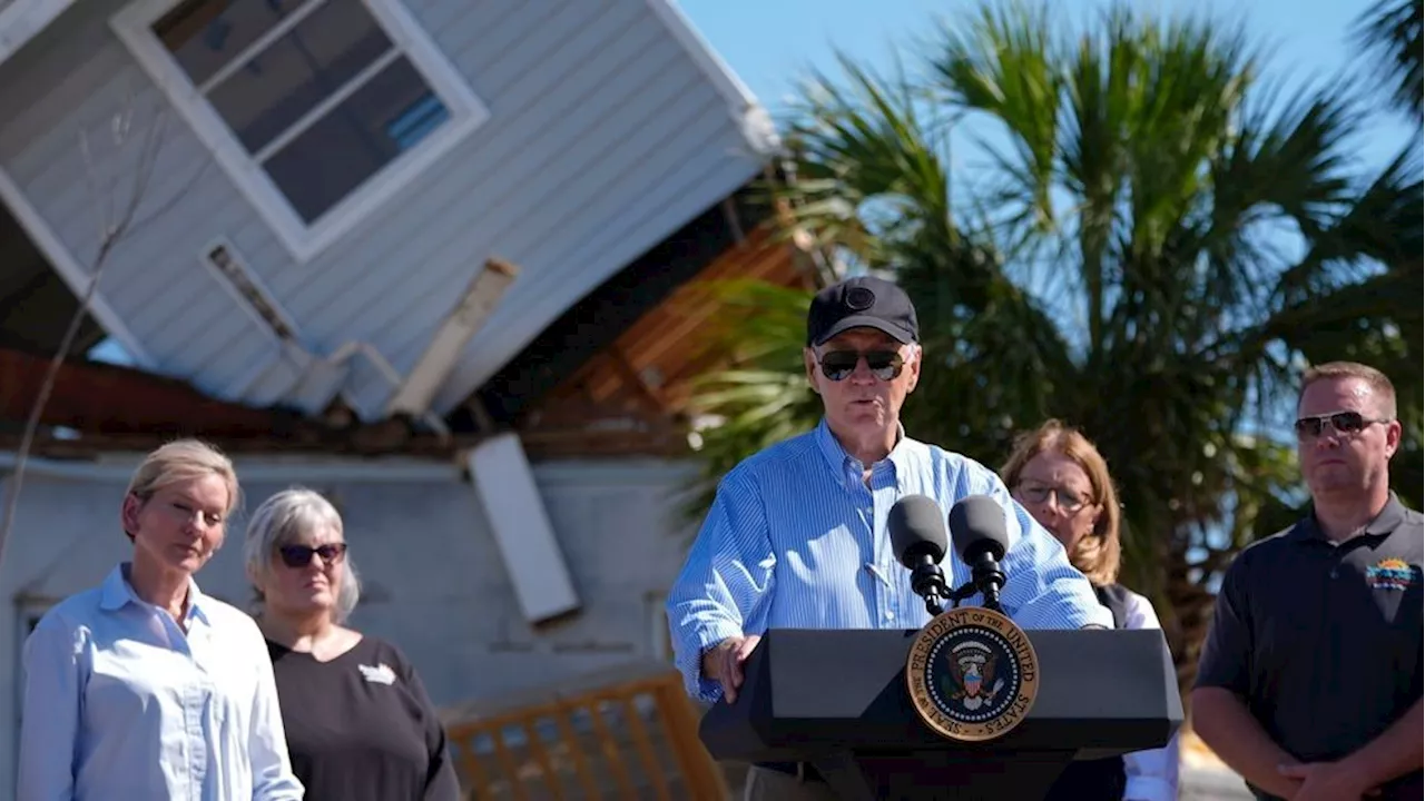 Pres. Biden asks congress for increased emergency funding in the wake of Helene and Milton