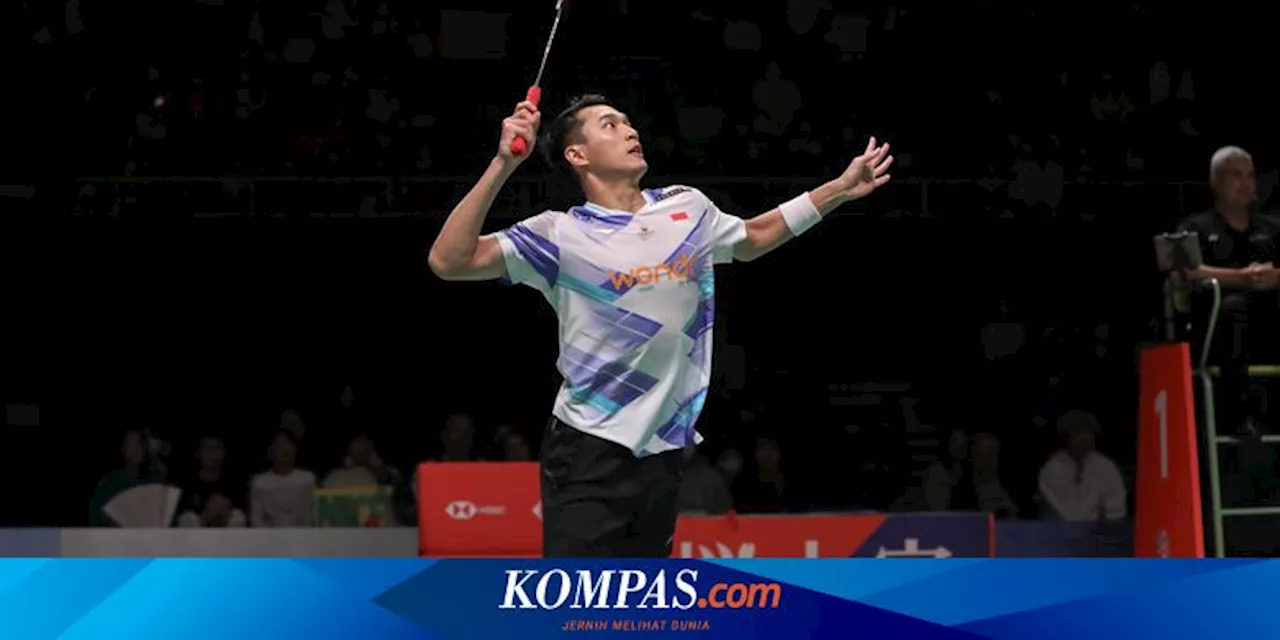 Jadwal China Masters 2024: Jonatan Beraksi, Tercipta Duel Merah Putih