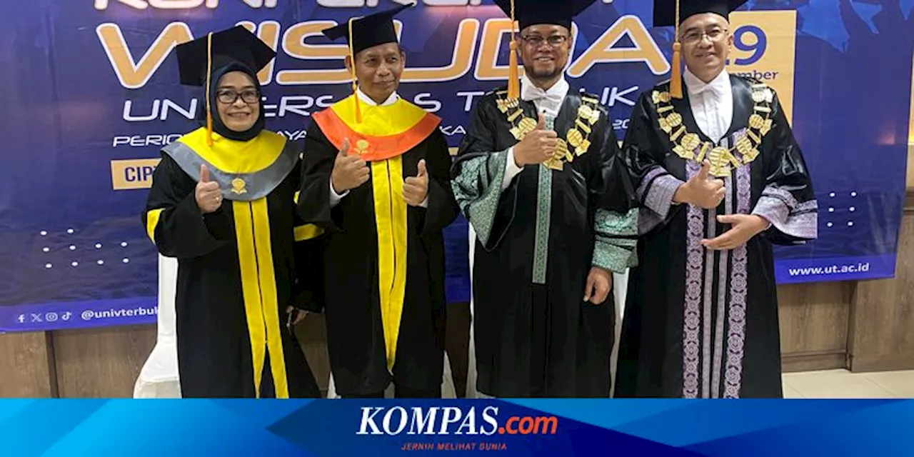 Wisuda UT 2024, Rektor Tegaskan Komitmen Buka Akses Pendidikan Tinggi Tanpa Batas