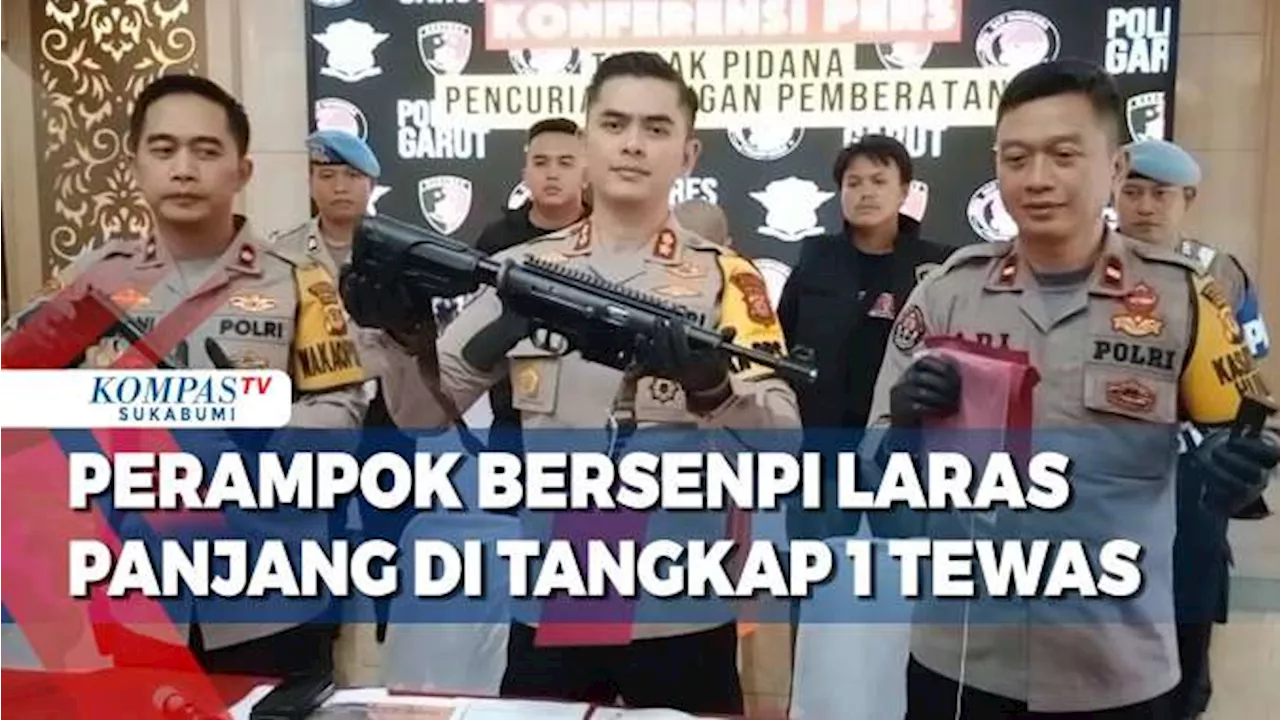 Perampok Bersenpi Laras Panjang Di Tangkap 1 Tewas