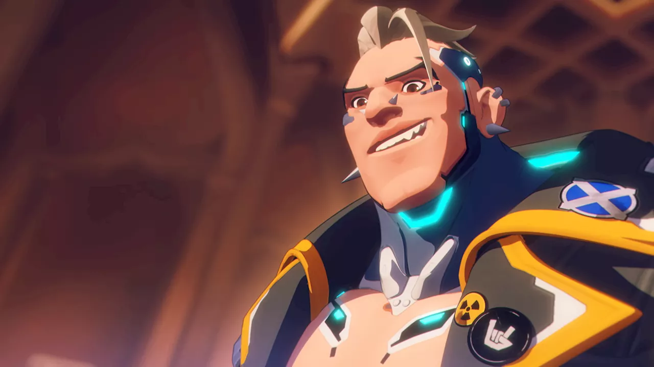 Here's Your First Look At Overwatch 2's New Tank Hero, Hazard (And You Can Play Him Soon)