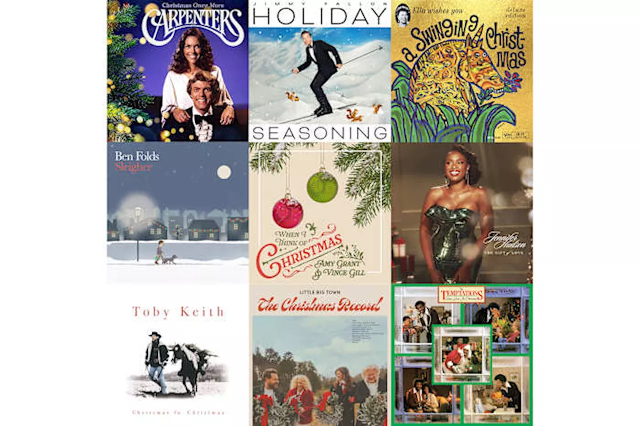 'Tis the season for holiday albums, from Jennifer Hudson to Toby Keith and Jimmy Fallon