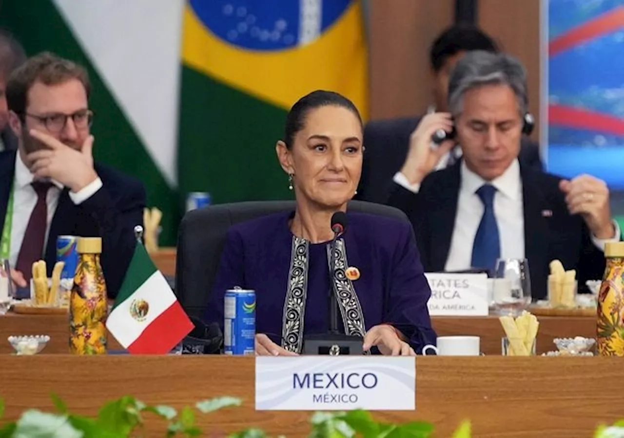 'Absurdas guerras deben detenerse': Sheinbaum en Cumbre del G20