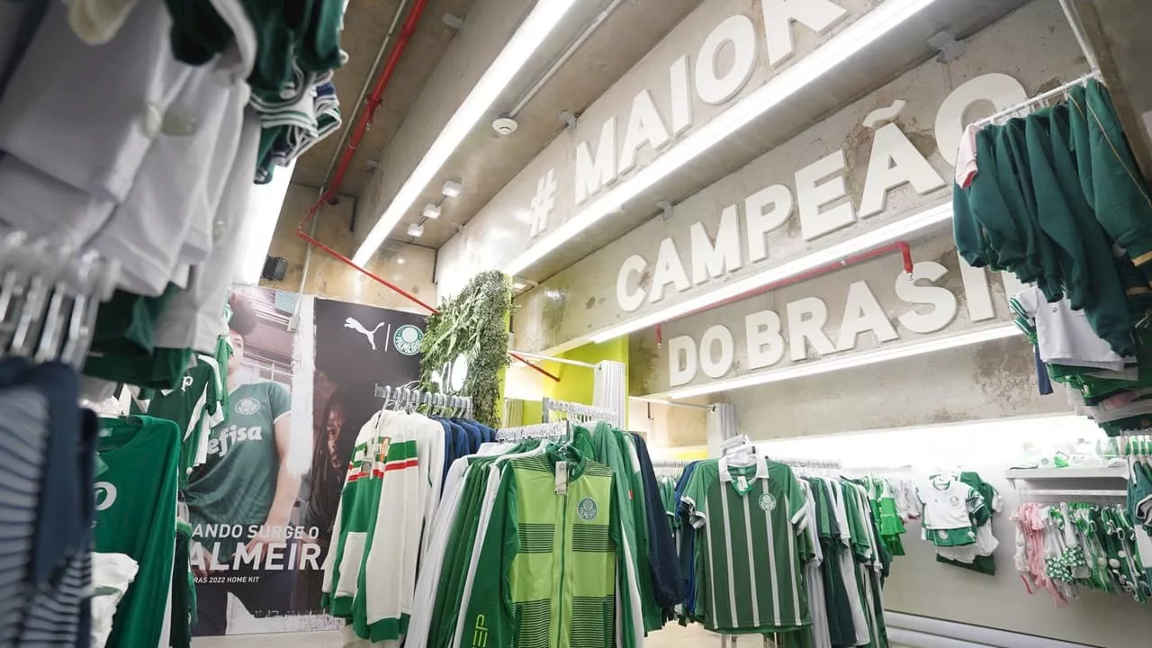 Palmeiras promove 'Green Friday' com ofertas na loja oficial, Avanti e Palmeiras Pay