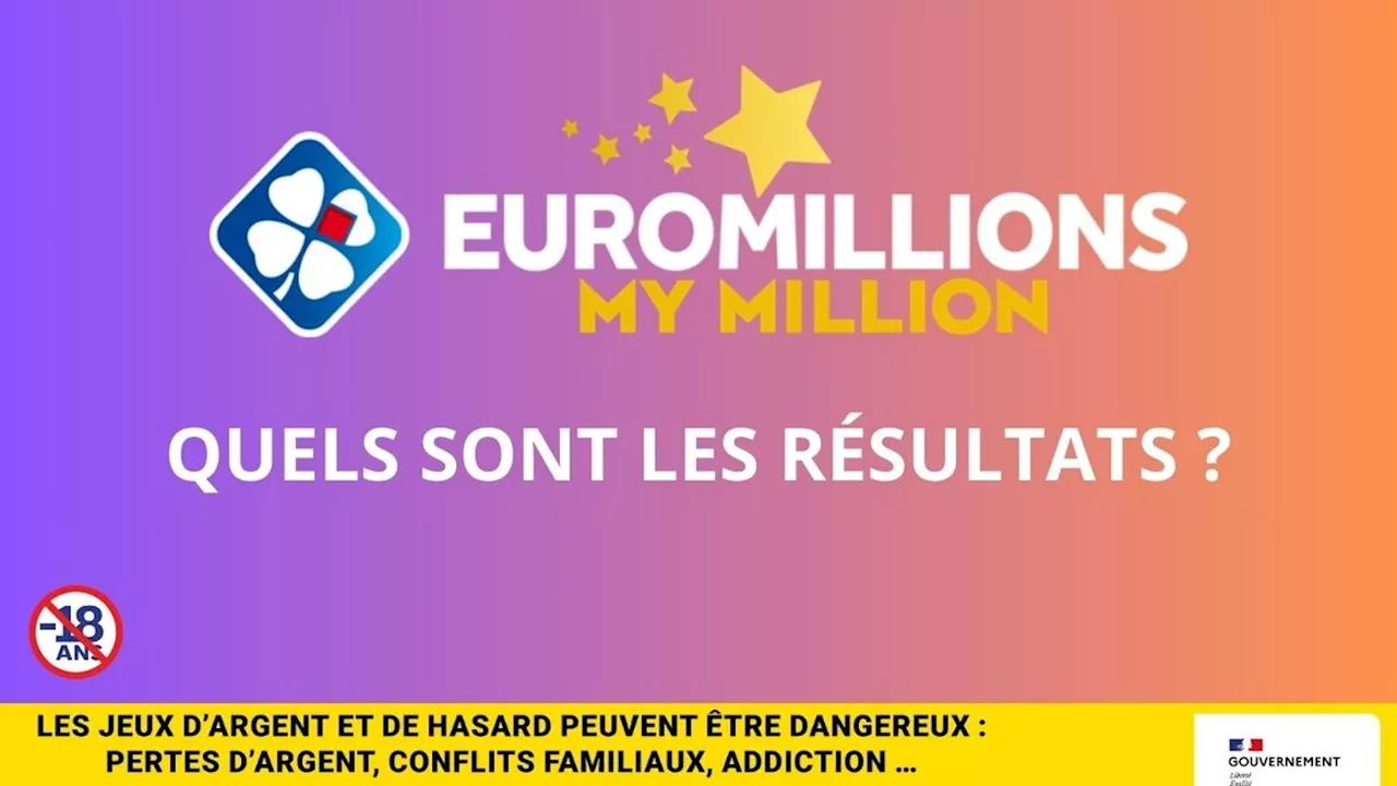 Les résultats de l’EuroMillions de la FDJ du mardi 19 novembre 2024