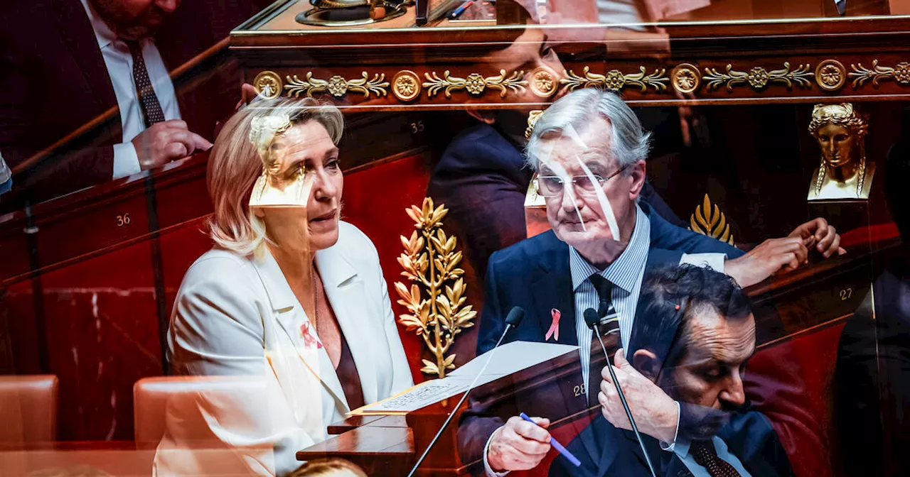 Assemblée nationale : Michel Barnier à nouveau sous la menace d’une censure agitée par le RN