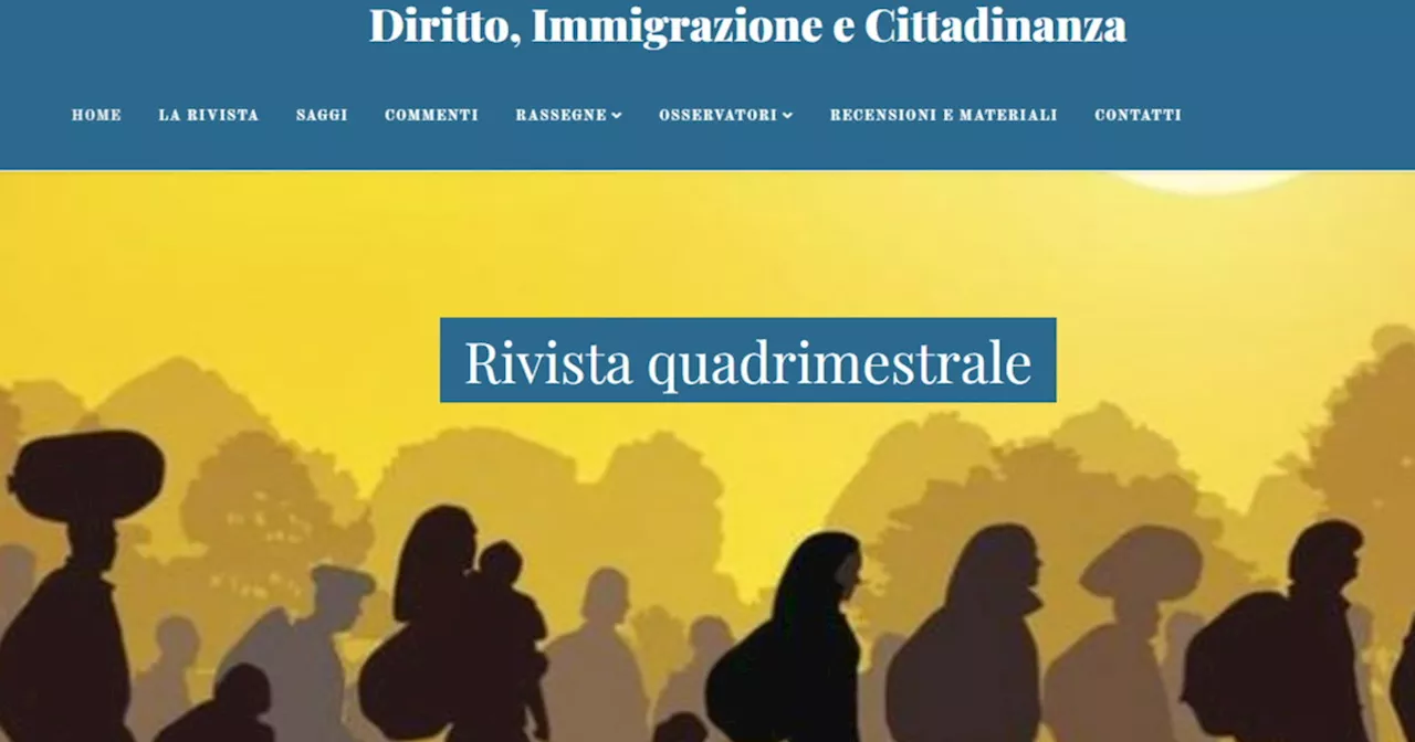 Immigrati, l&#039;articolo-choc delle toghe rosse: &#034;Va bene anche il lavoro nero&#034;