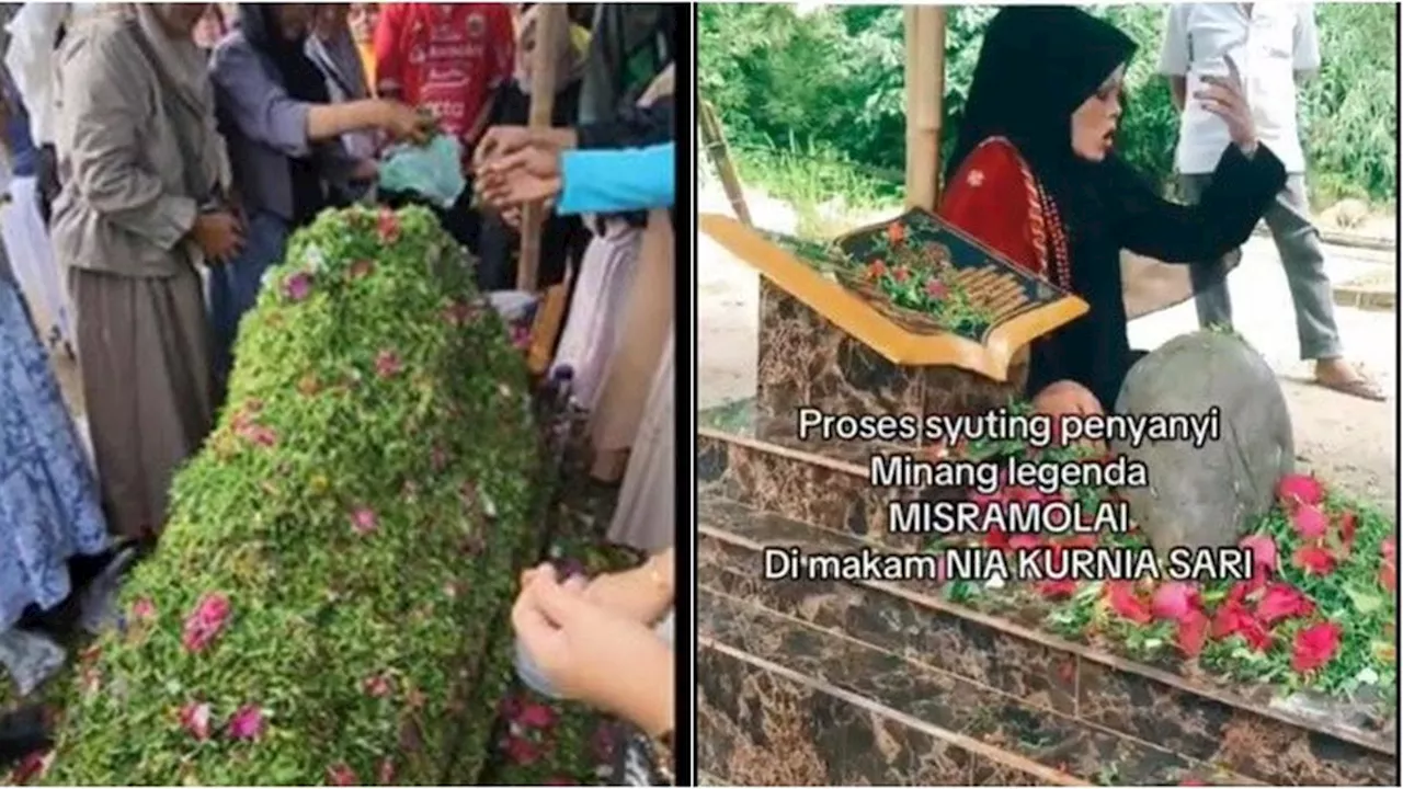 Potret Makam Nia Kurnia Sari Gadis Penjual Gorengan, Bikin Resah Jadi Tempat Syuting Video Klip