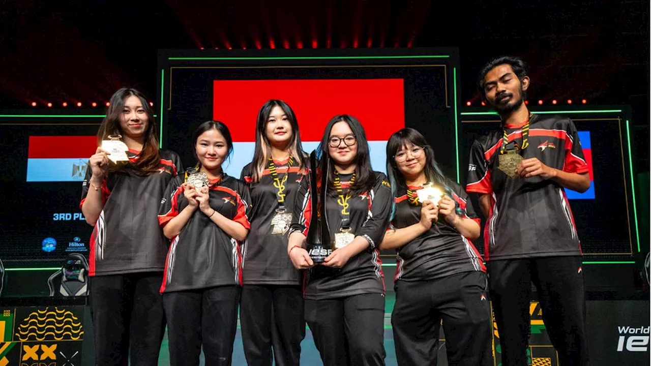 Timnas MLBB Women Raih Medali Emas, Indonesia Rebut Gelar Juara Umum di WEC 2024!