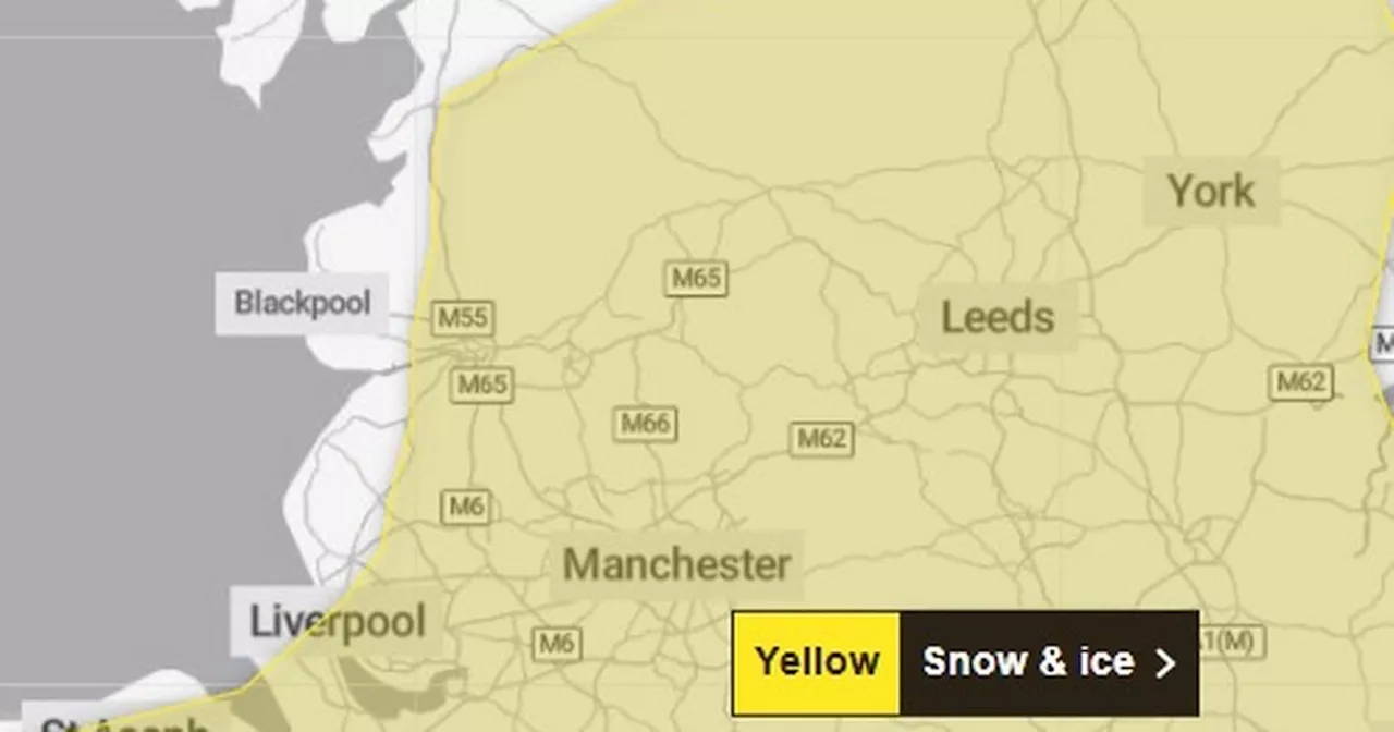 Met Office extends Lancs snow weather warning as rare amber health alert issued