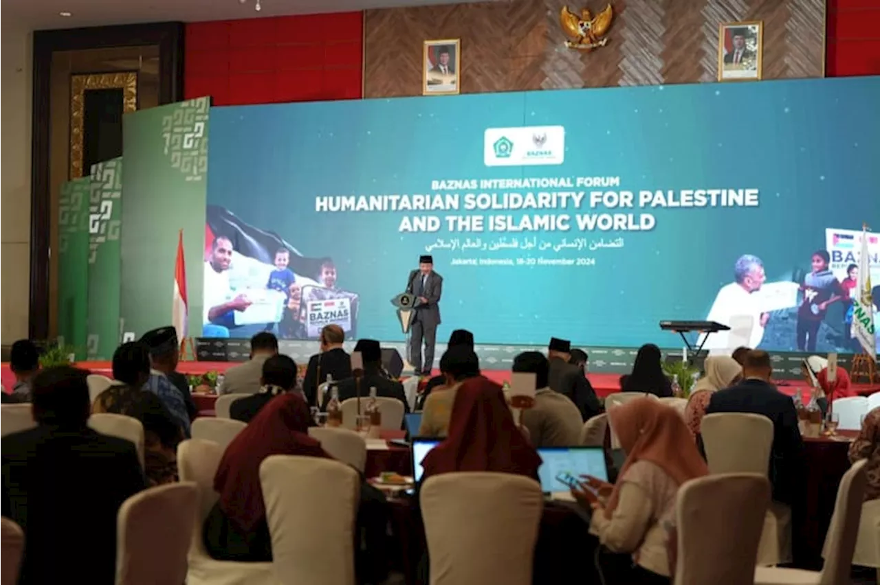 BAZNAS Salurkan Bantuan Kemanusiaan Palestina Rp112,1 M