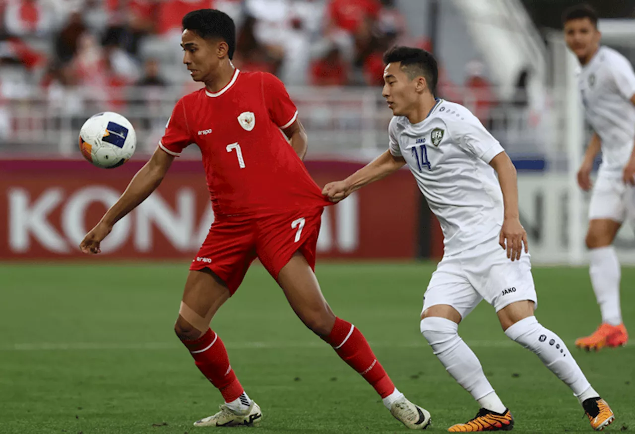 Marselino Ferdinan Bawa Indonesia Unggul 1-0 atas Arab Saudi