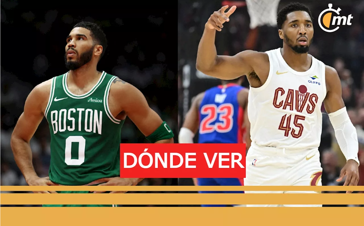 Celtics vs Cavaliers: Horario y canales para ver EN VIVO partido de NBA Cup 2024-25