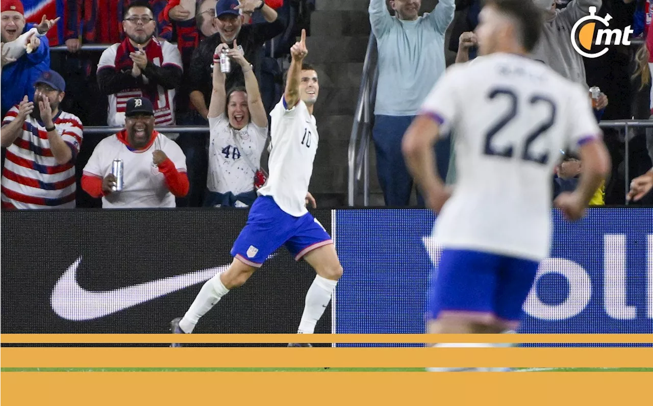 Christian Pulisic le hizo un homenaje a Donald Trump en su festejo de gol