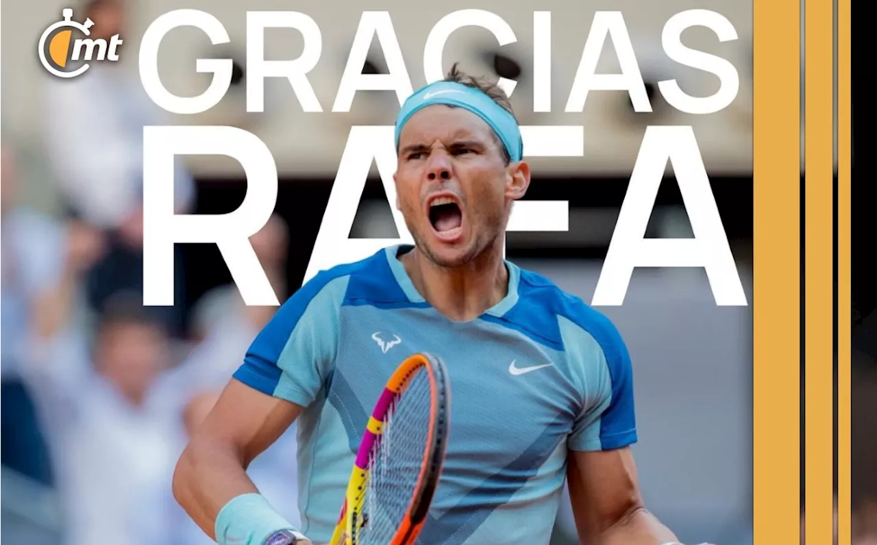 Rafa Nadal y su último baile en una cancha de tenis