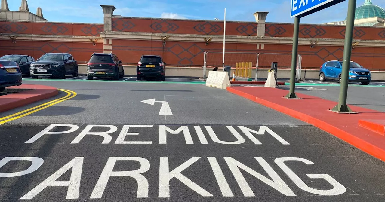 Trafford Centre confirms Premium Parking opening before Christmas and all prices