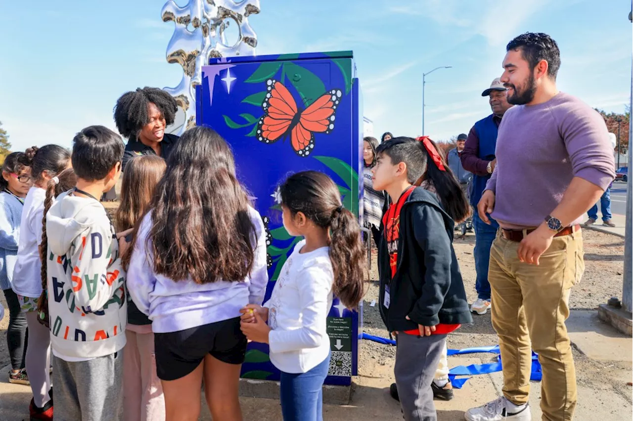 Kids are helping revitalize East Palo Alto, one arty electrical box at a time