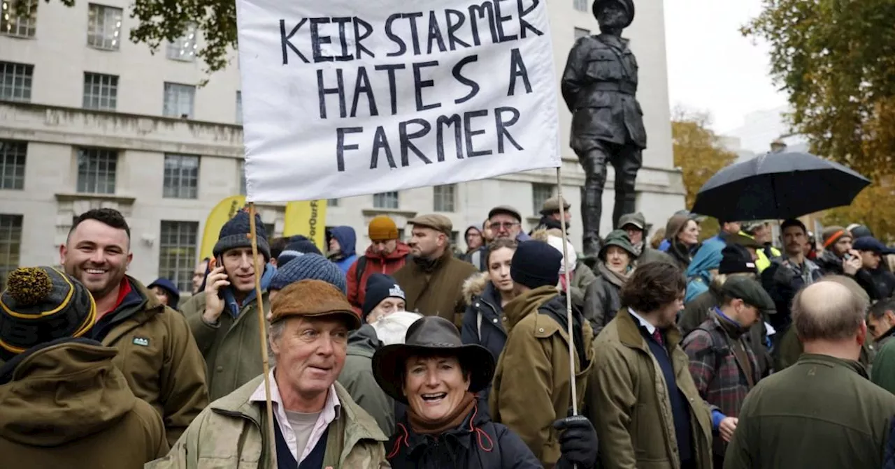 I joined 10k farmers on a march in Westminster- Here's what they said