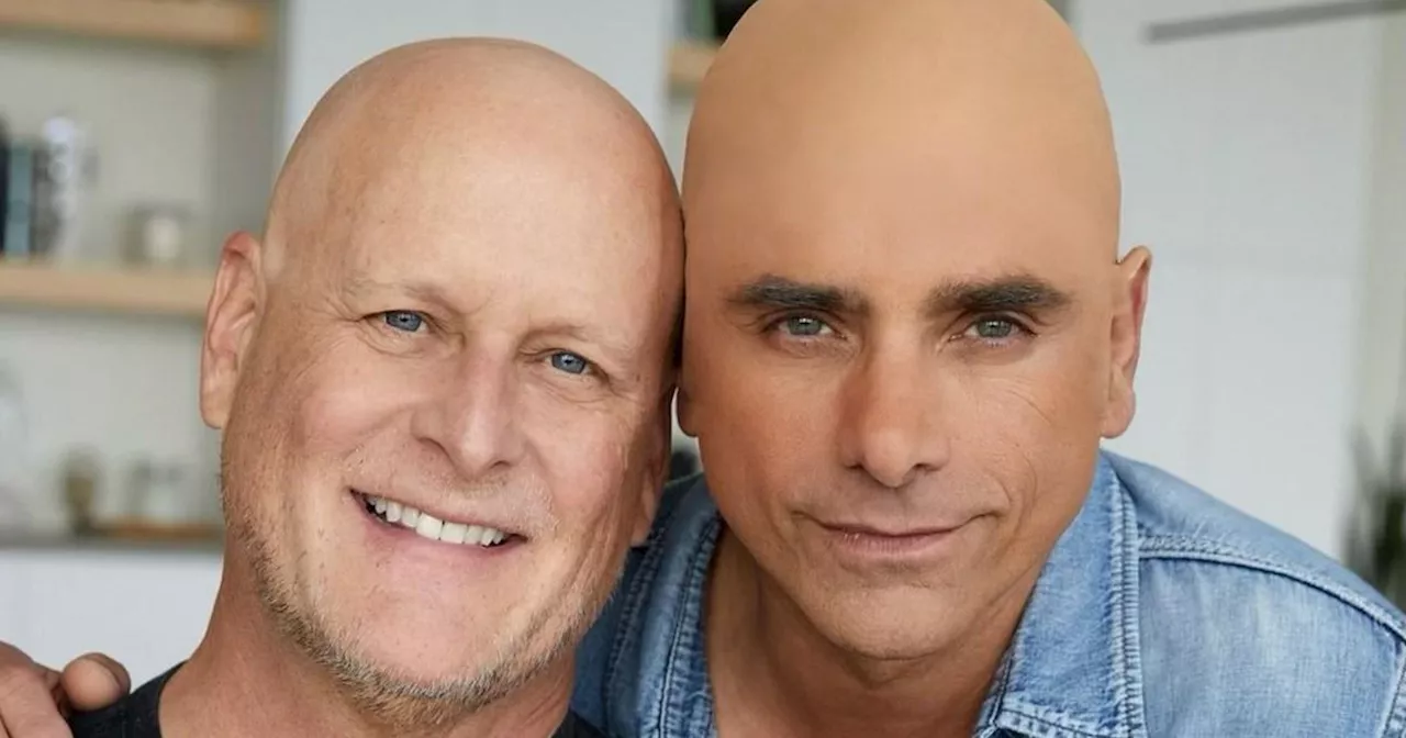 John Stamos slated for posing in bald cap after co-star's cancer diagnosis