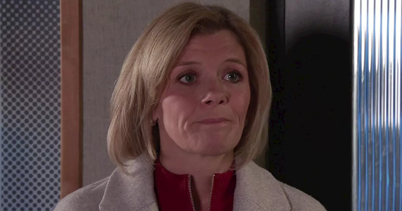 Leanne broken by another twist following Les' Coronation Street death