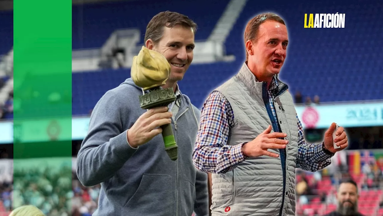 Peyton y Eli Manning, elegidos como entrenadores para el Pro Bowl de la NFL 2025