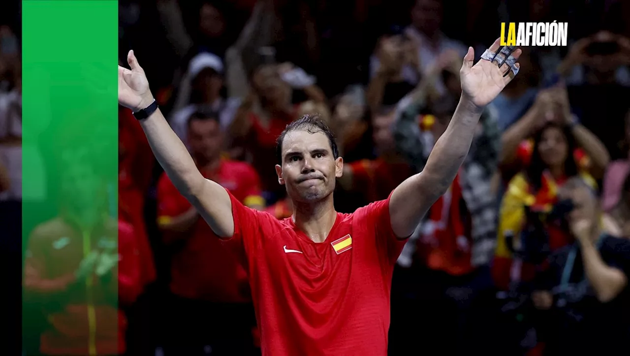 Rafa Nadal consuma su retiro del tenis con eliminación de España en la Copa Davis