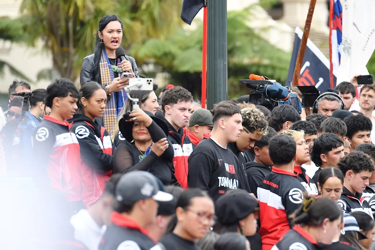 Tens of thousands march in New Zealand Maori rights protest