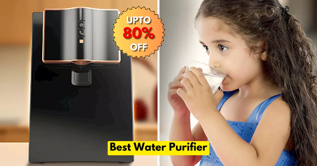 80% तक छूट पर मिल रहे बेस्ट RO Water Purifier पानी को बना देंगे हेल्दी, बैक्टीरिया और जर्म्स की हो जाएगी छुट्टी