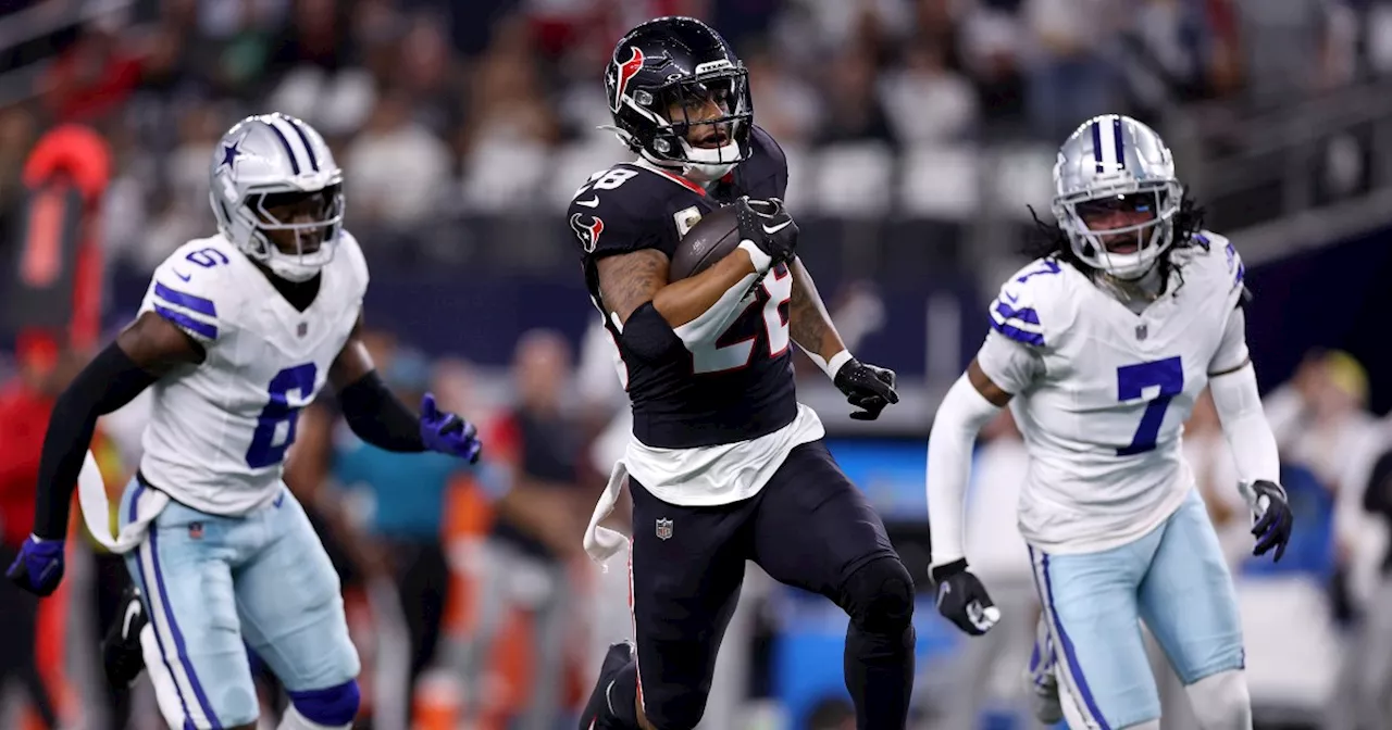 Monday Night Football live updates: Joe Mixon scores 3 TDs as Texans dominate Cowboys in Dallas