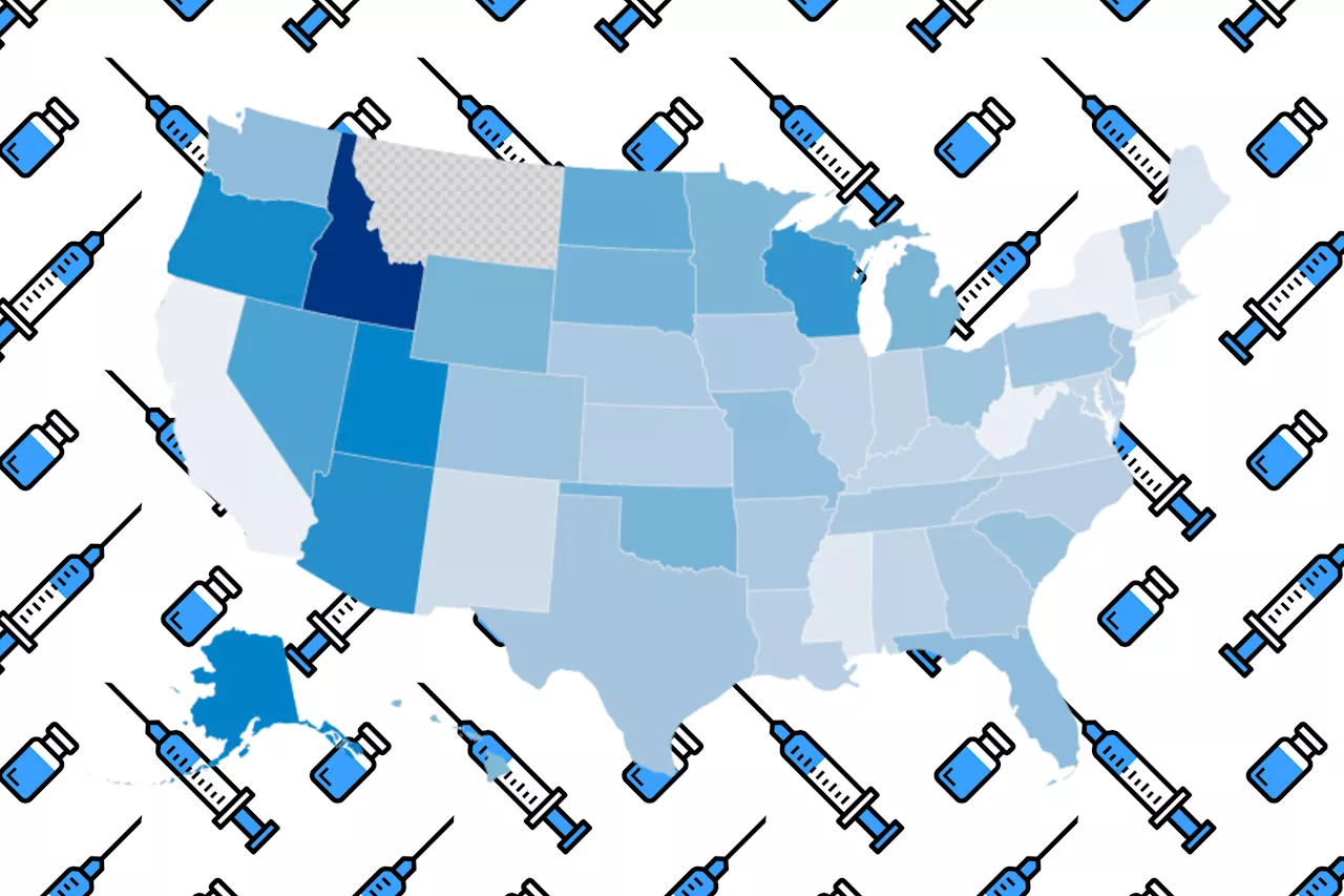 Childhood Vaccination Rates in Decline, Map Shows