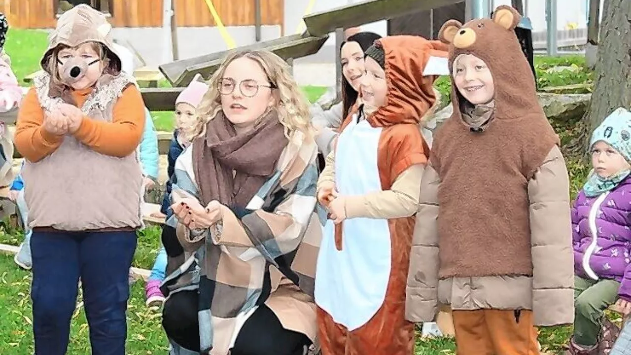 Erster Naturpark-Kindergarten in Raxendorf