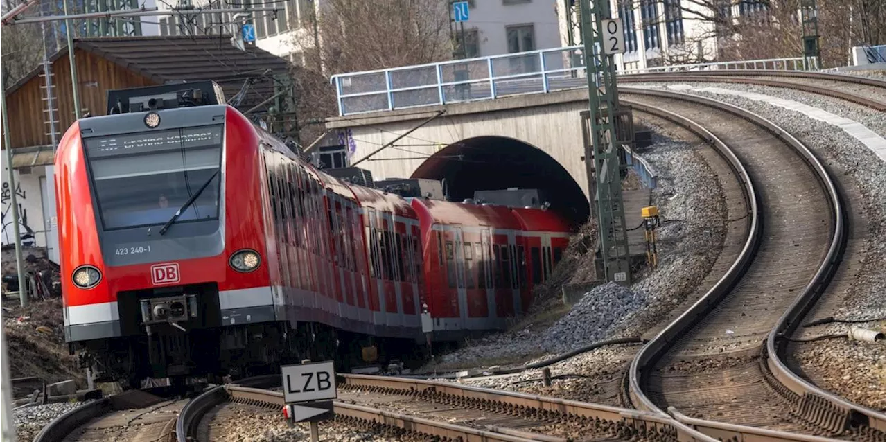 S-Bahn-Verkehr in M&uuml;nchen an Wochenenden eingeschr&auml;nkt