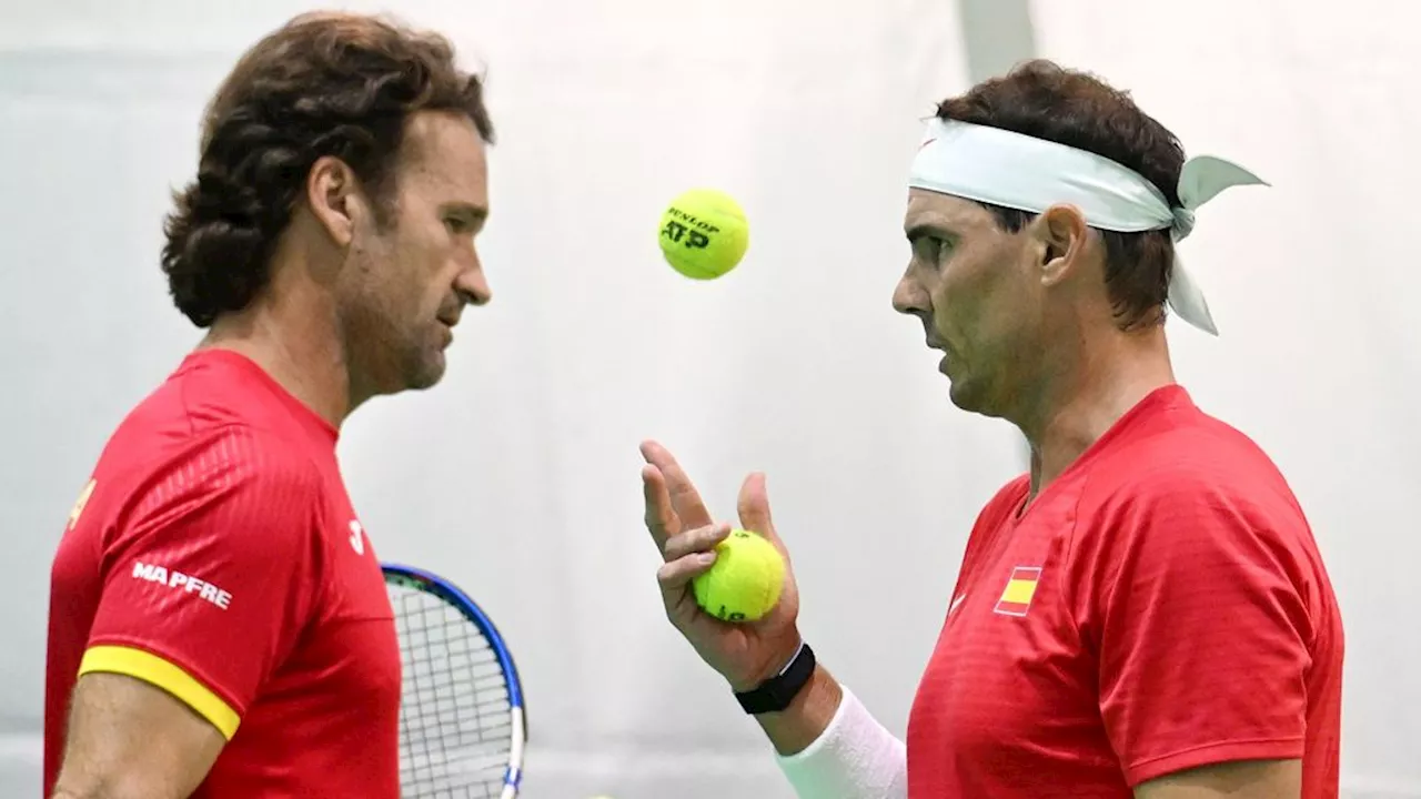 Coach Moyá geniet van laatste momenten met Nadal: 'Hij zou goede coach zijn'