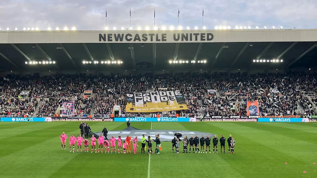 Not so lucky seven at St James’ Park for Newcastle United Women’s team