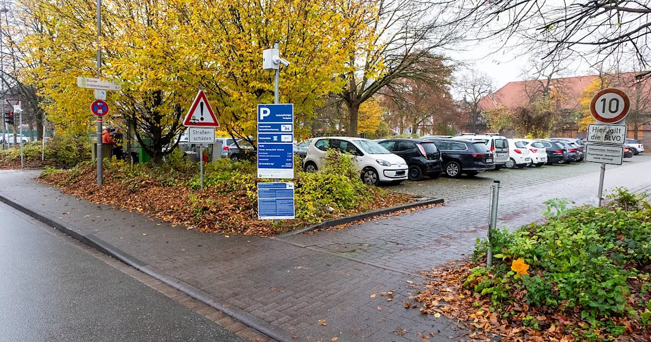 Ärger um Parkplatz-Überwachung in Herford: Mann soll doppelt zahlen