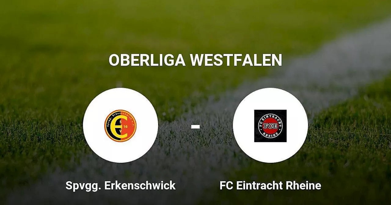 Spvgg. Erkenschwick erzielt knappen Erfolg gegen FC Eintracht Rheine