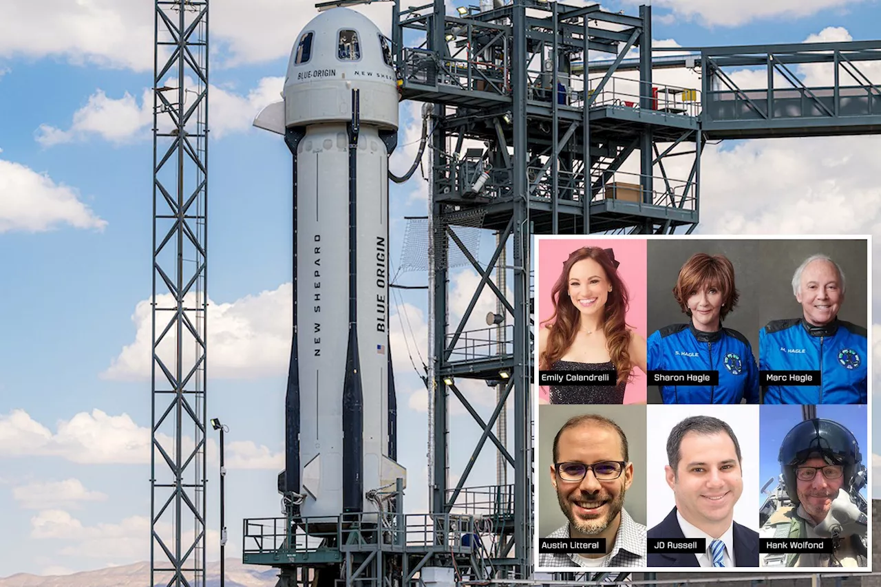 Blue Origin's New Shepard rocket to take six people to space, including science show host