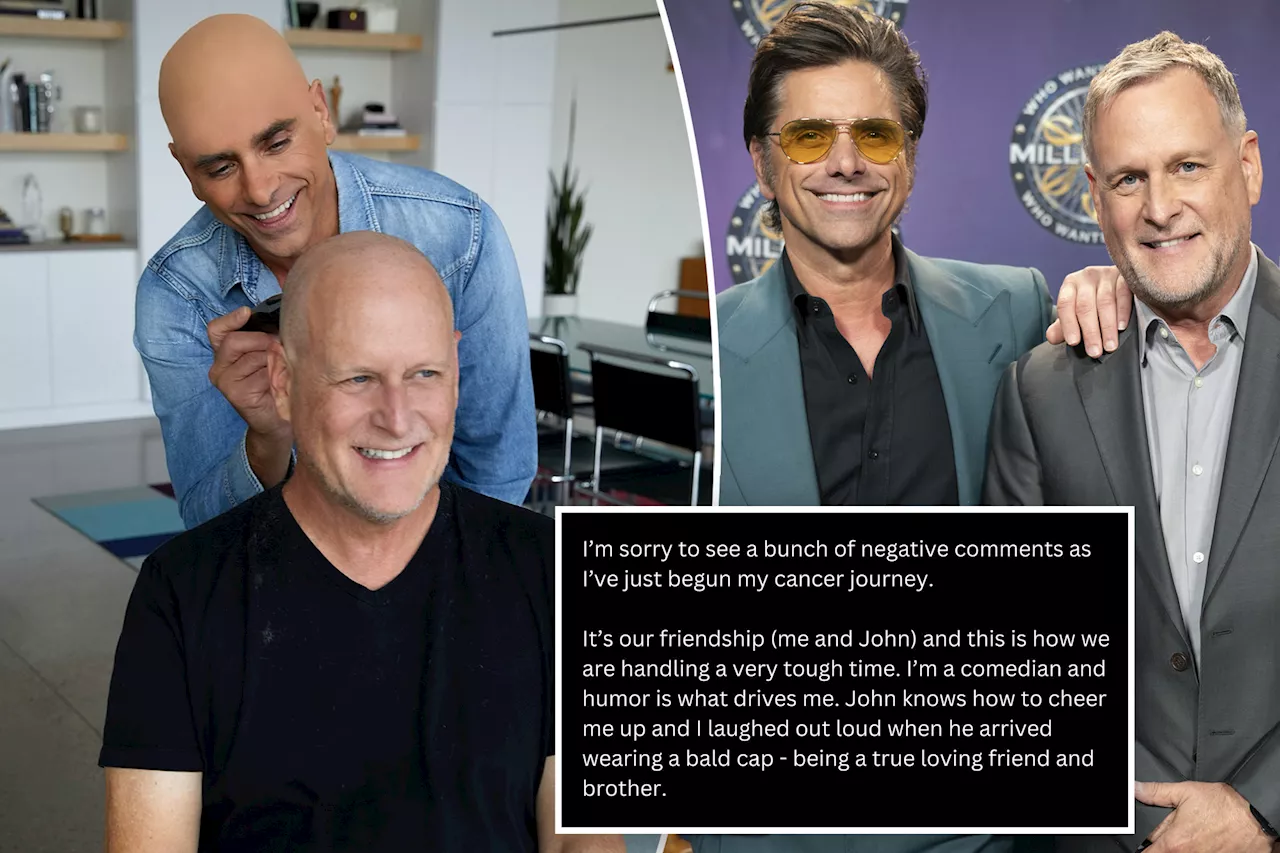 Dave Coulier defends John Stamos over bald cap cancer backlash: 'This is how we are handling a very tough time'