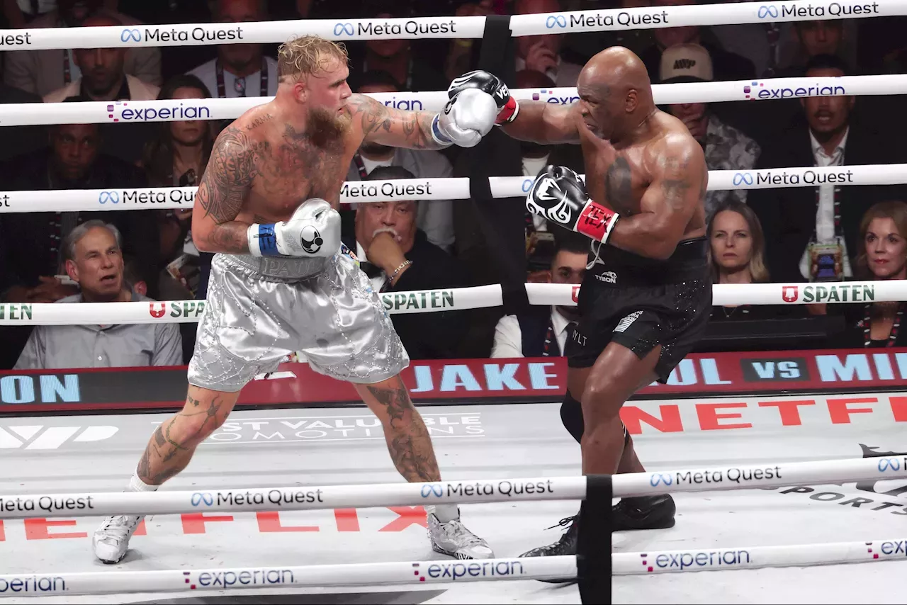 Jake PaulMike Tyson fight made history with 108 million global viewers