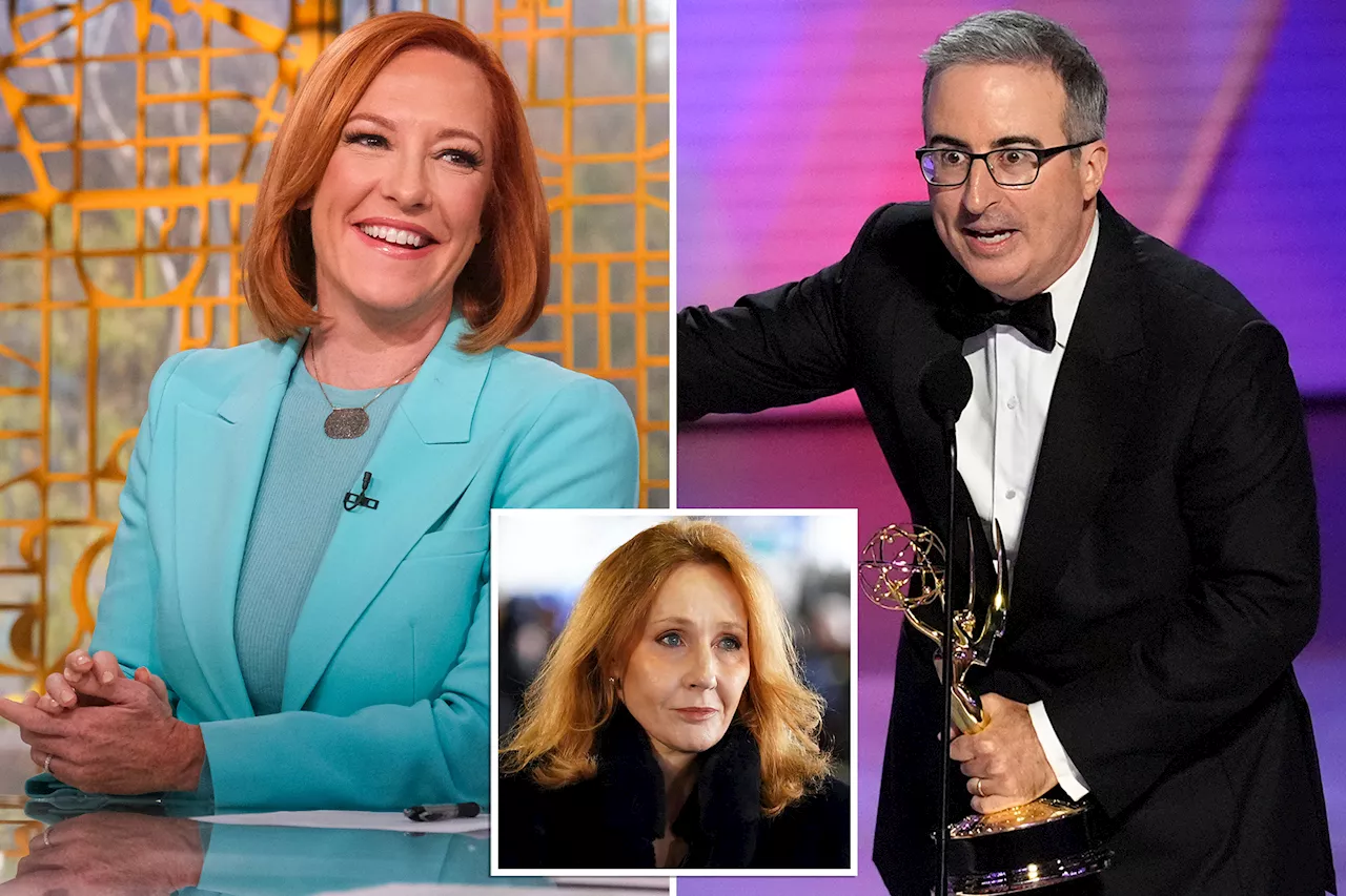 John Oliver, Jen Psaki spark high-profile backlash for lecturing Democrats on trans sports messaging