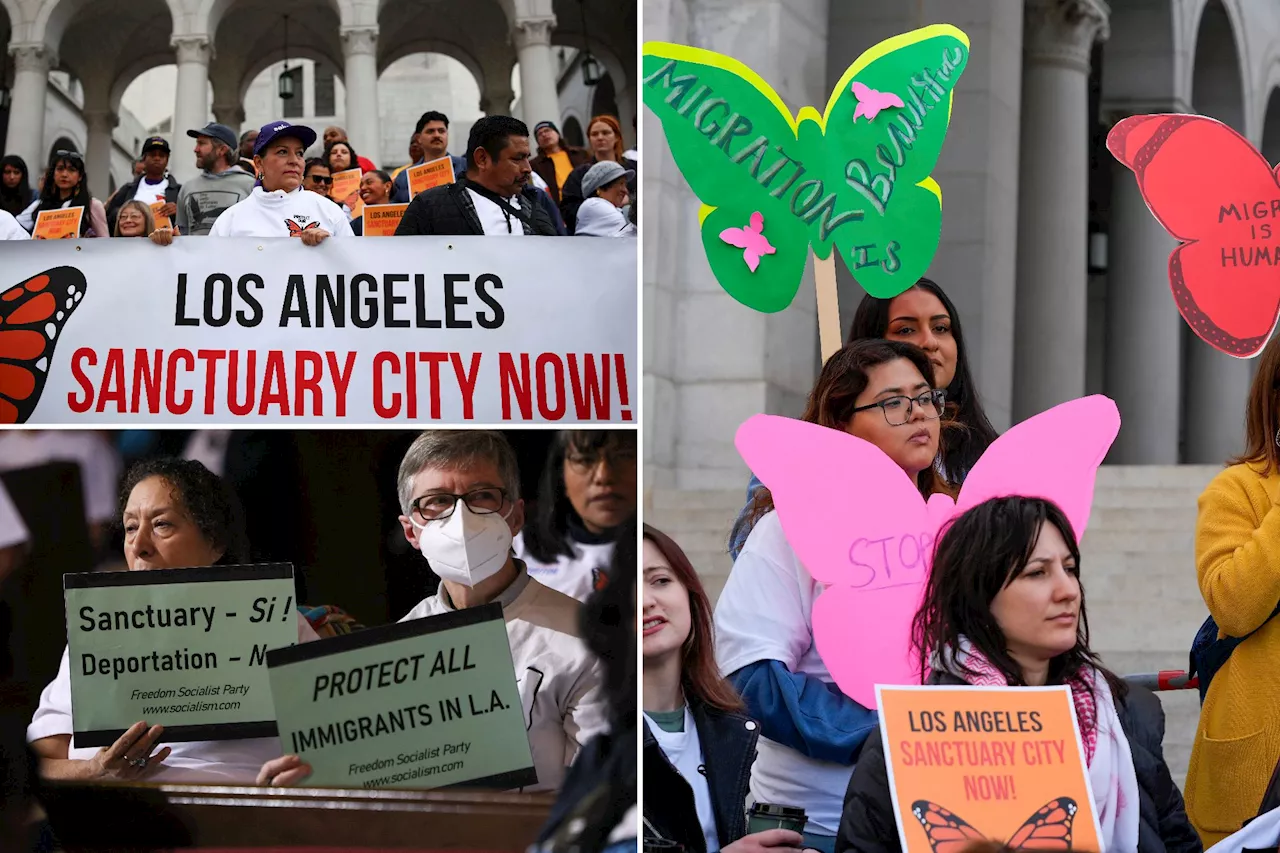 LA unanimously passes sanctuary city ordinance to protect migrants ahead of Trump's planned deportations