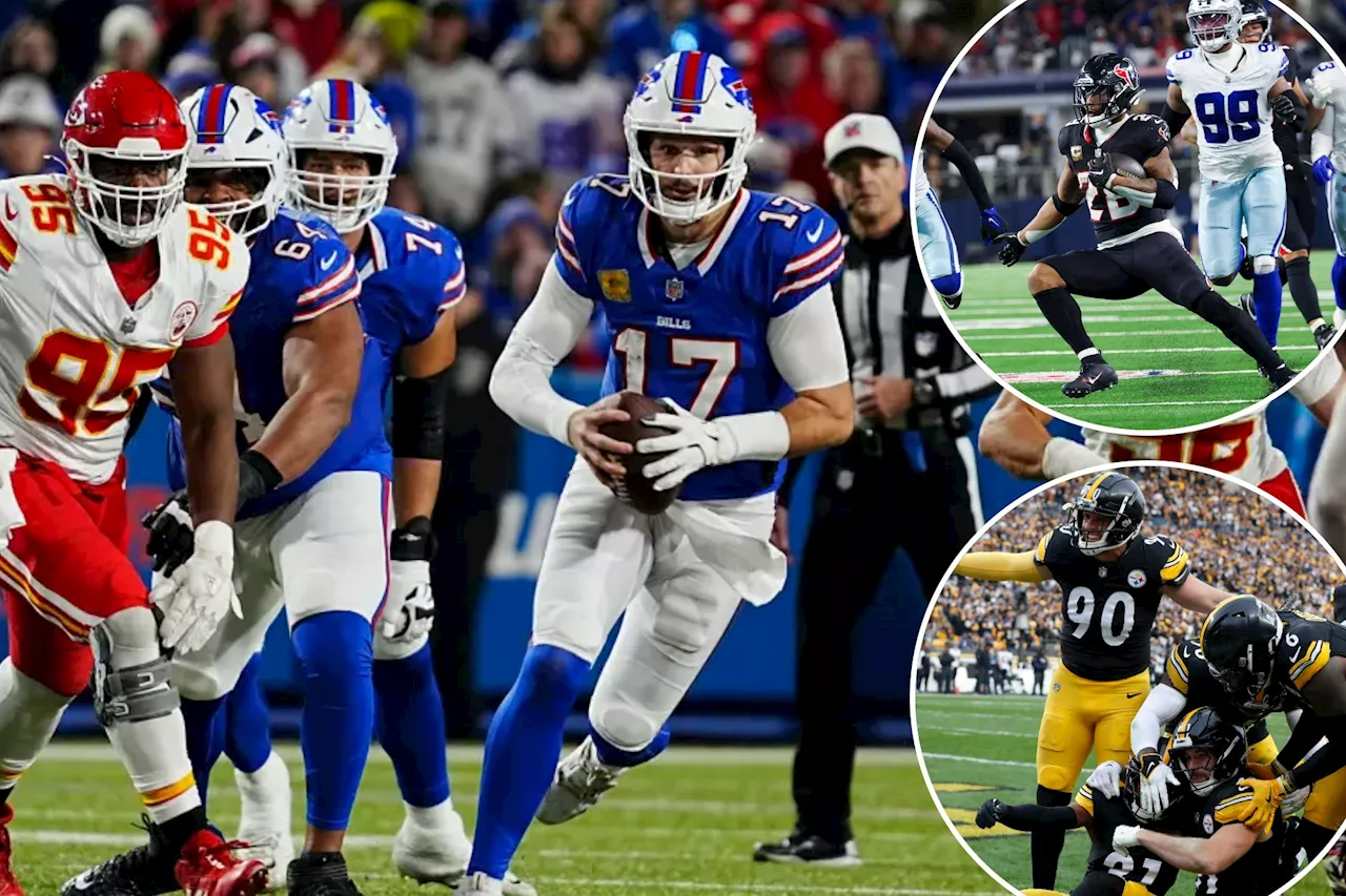 NFL power rankings for Week 12: Lions, Bills make jump after showing Super Bowl potential