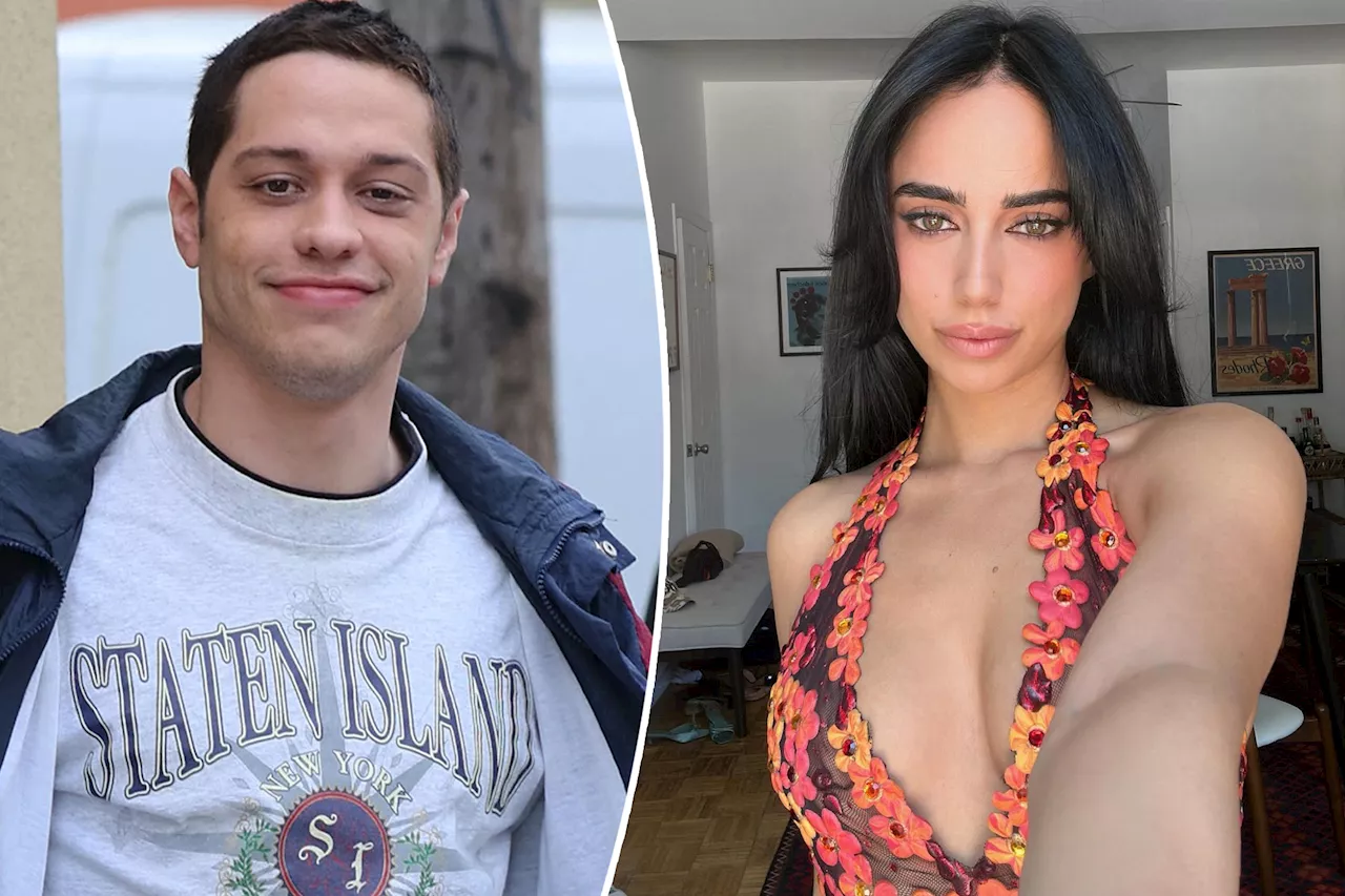 Pete Davidson’s ‘fling’ Maria Georgas denies he’s back in rehab: ‘He’s literally home’