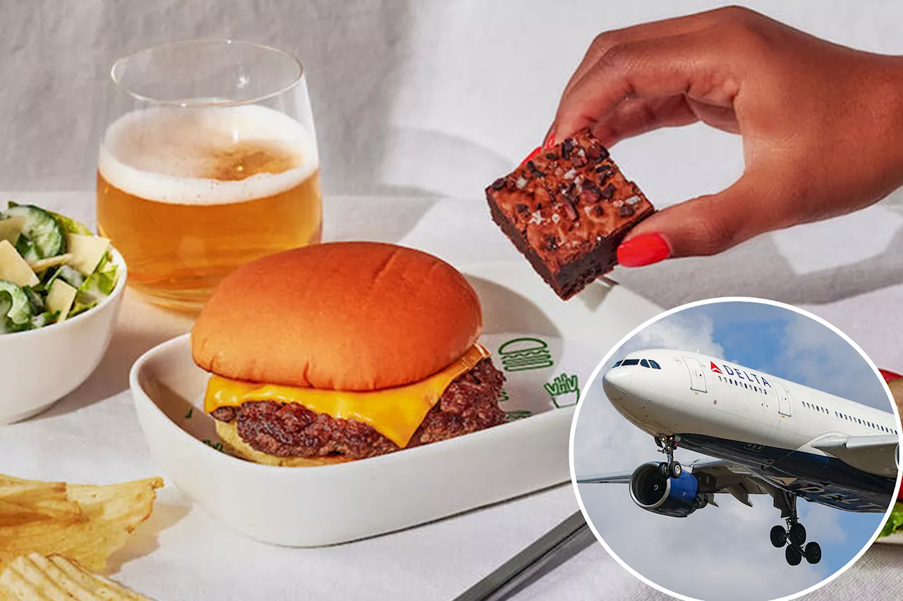 This top-ranked chain restaurant's cheeseburgers will be served on Delta flights — but only in first class