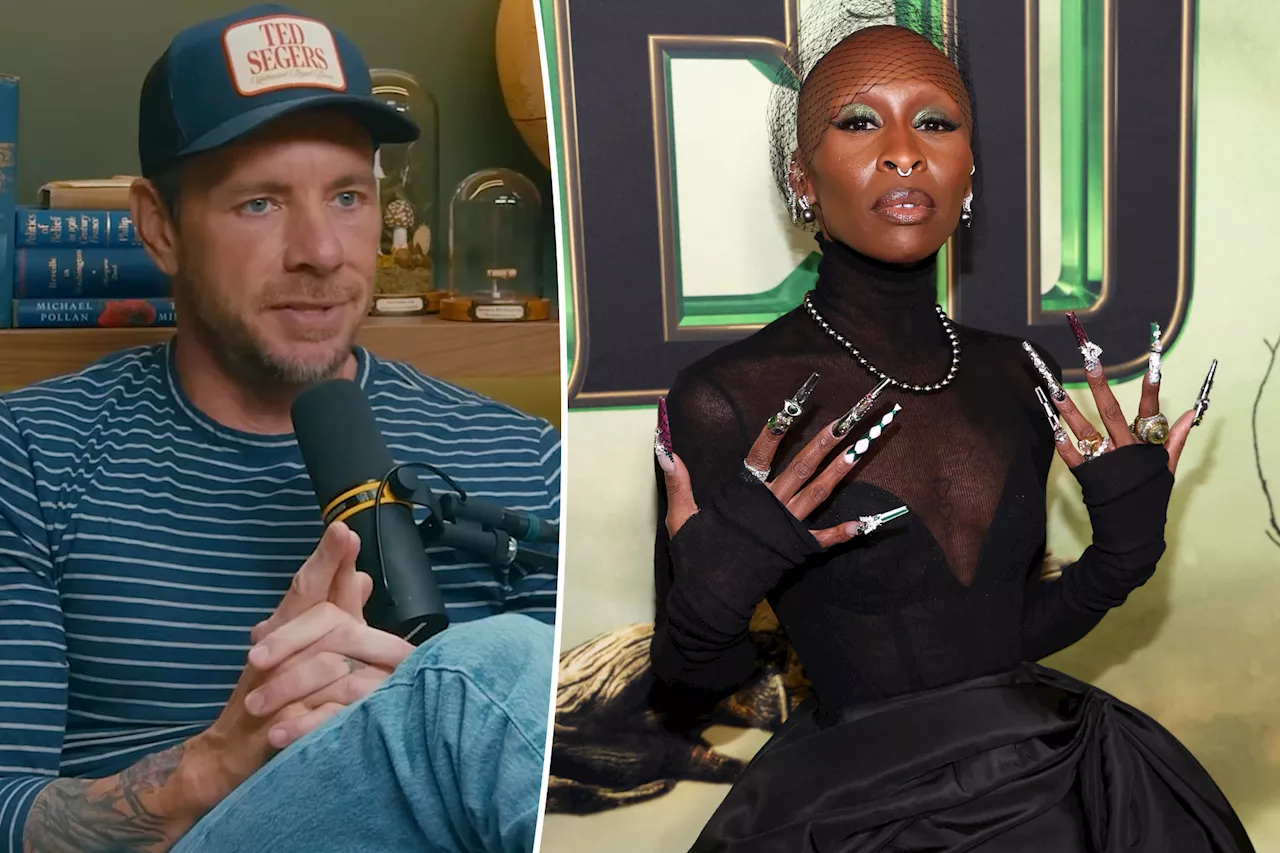 'Annoyed' Cynthia Erivo schools Dax Shepard on how she wipes her butt with crazy-long nails